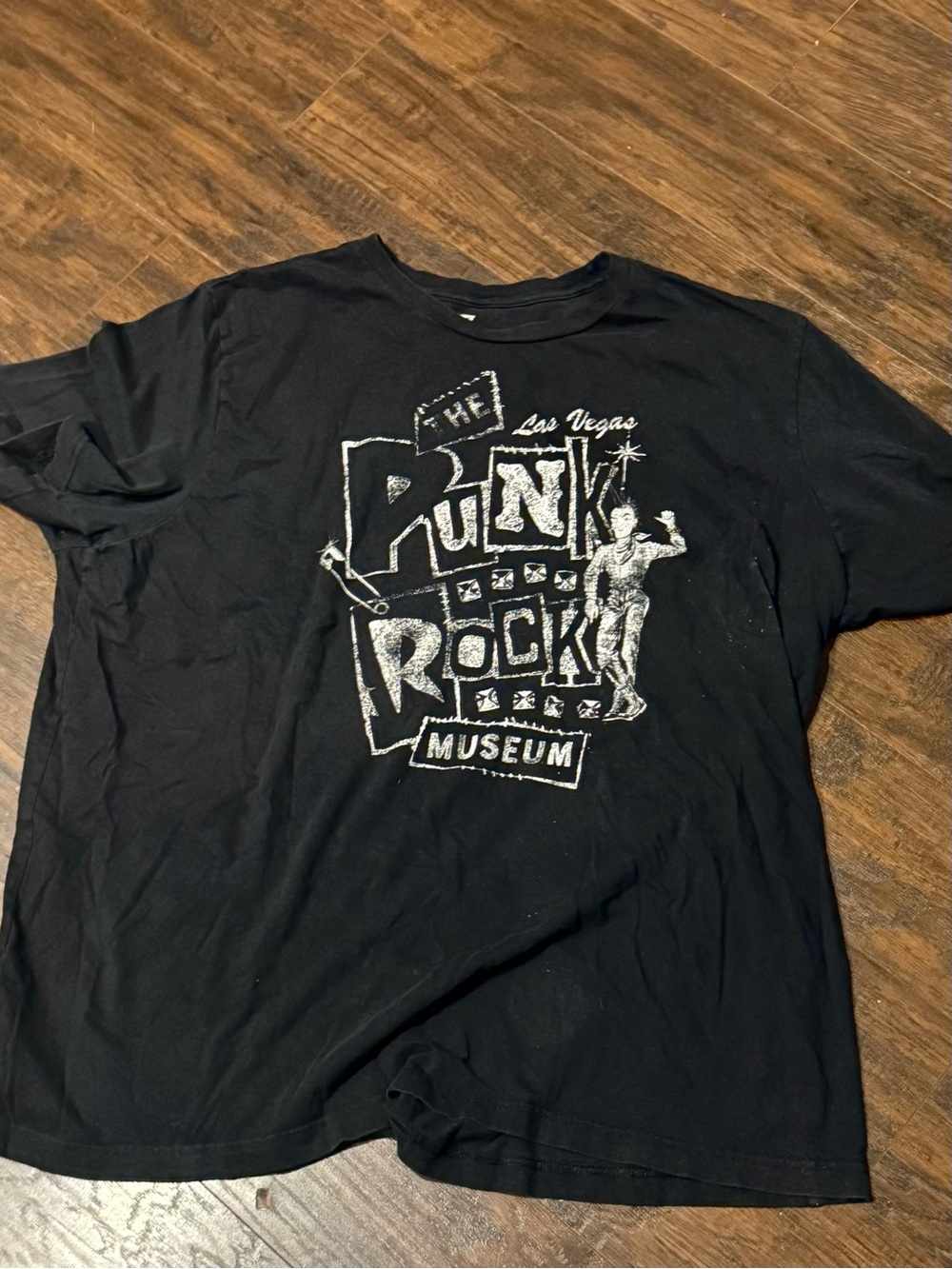Punk Rock Museum Las Vegas Graphic Tee - Black Super Soft Cotton 3XL